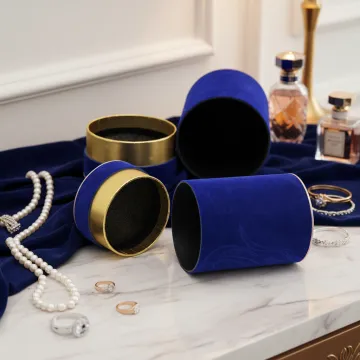 Custom Paper Perfume Gift Box with Flannelette Finish