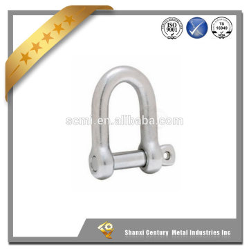 Professional foundry forged stainless steel sailboat straight shackle