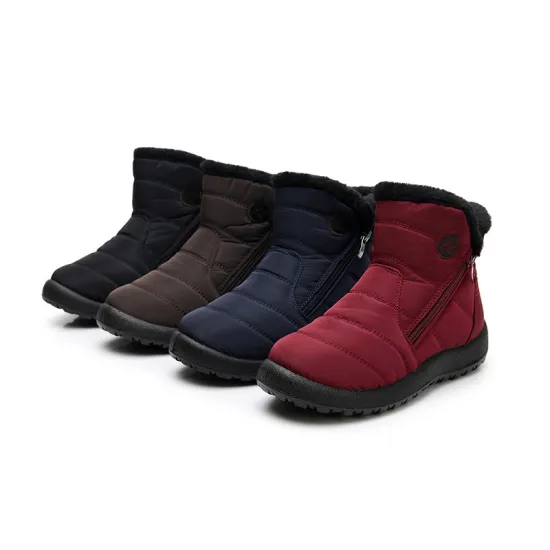 Mom's short boots anti slip cotton boots