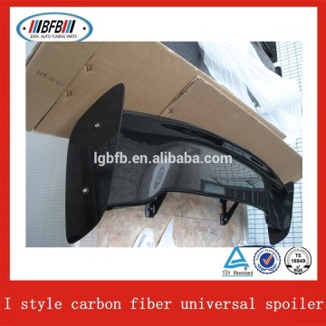 Auto accessories I style carbon fiber Universal spoiler car rear wing