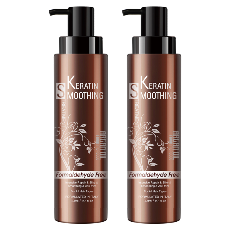 Bingo Free Sample No Formaldehyde Natural Keratin Repair Curly Frizzy Adding Brilliant Hair Straightening Treatment