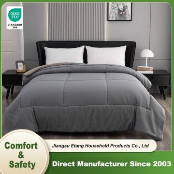 Fluffy Quilted Comforter for Year-Round Use