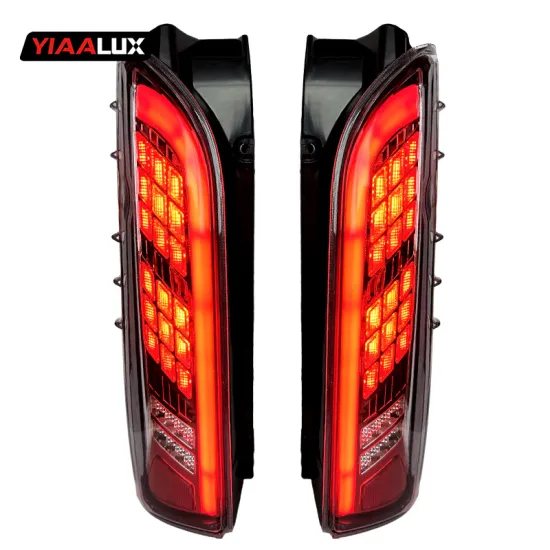 2019-2020 Toyota Hiace LED Rear Tail Light - DRL, Stop, Turn Signal, Backup