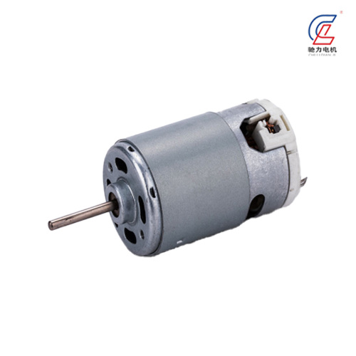 Motor DC Brushed Berventilasi Perak Berkinerja Tinggi yang Ringkas