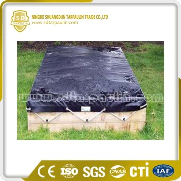 Black Sandpit Cover Waterproof Cover Rain Resistant Cover