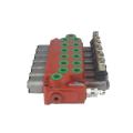 Directional Control Valves 6 lever Spring returning hydraulic monoblock direction valve Supplier