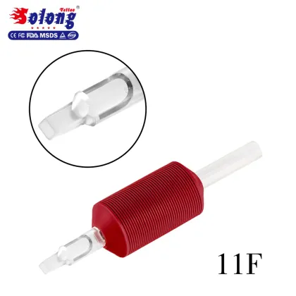 Solong Tattoo 25mm Tattoo Grip E.O Gas Disposable Tattoo Tube Grip