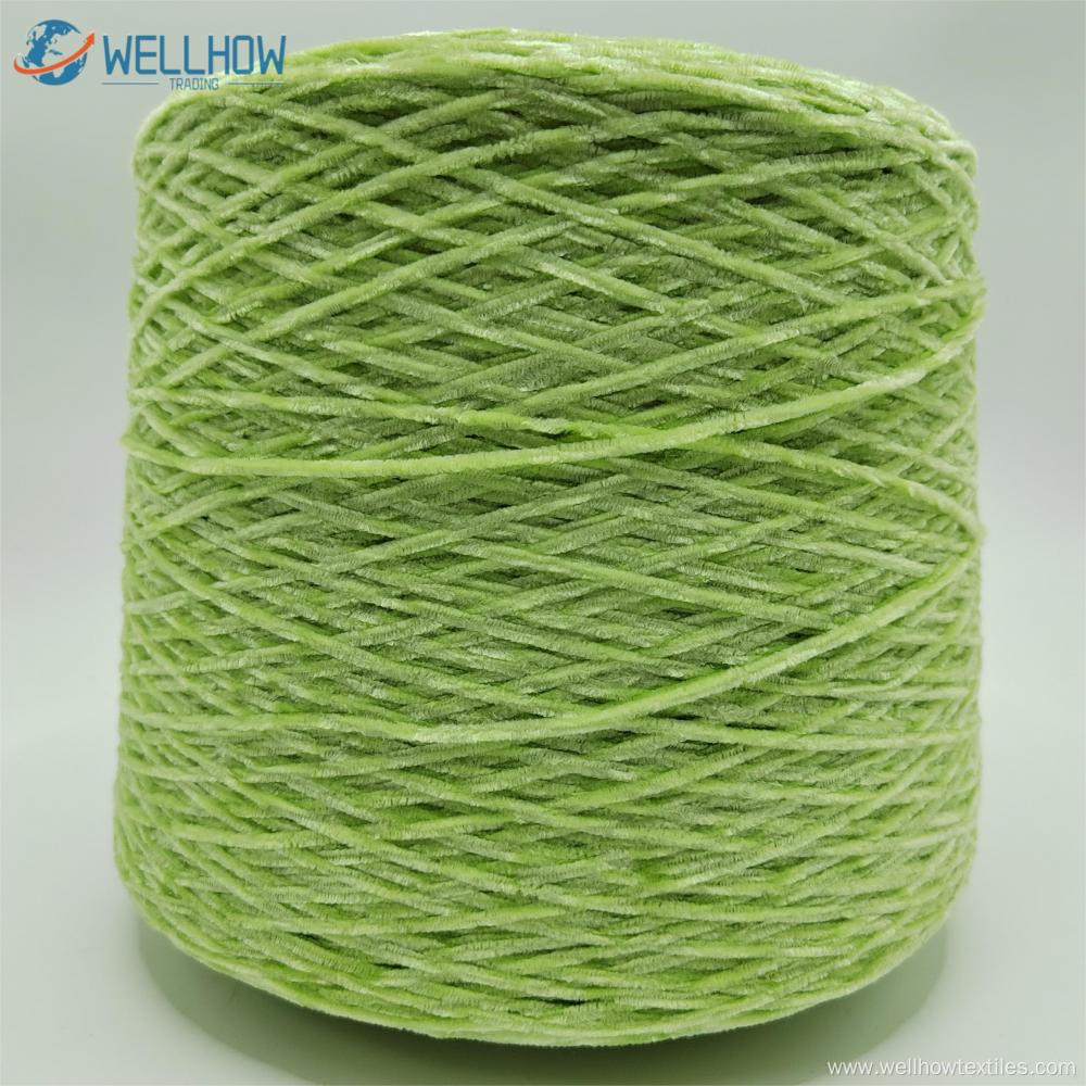 1/3.8NM 100% POLYESTER CHENILLE YARN