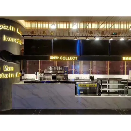 All Set Bubble Tea Equipment Supplier for Milk Tea Shops: Custom Bubble Tea Counters and Bar Equipment