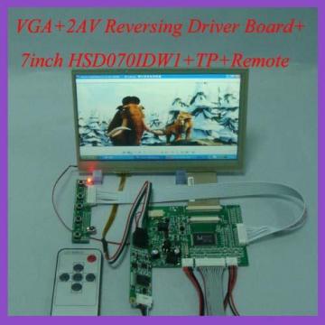شاشة LCD TFT سطوع عالية 7 بوصة مع شاشة تعمل باللمس والمجلس برنامج التشغيل