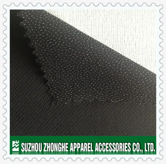 Polyester interlining fusible buckram for garment