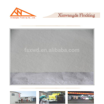 Apricot long velvet flocking viscose polyester nonwoven spunlace fabric