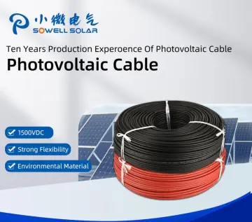DC Photovoltaic cable 25mm 1500V TUV solar wires