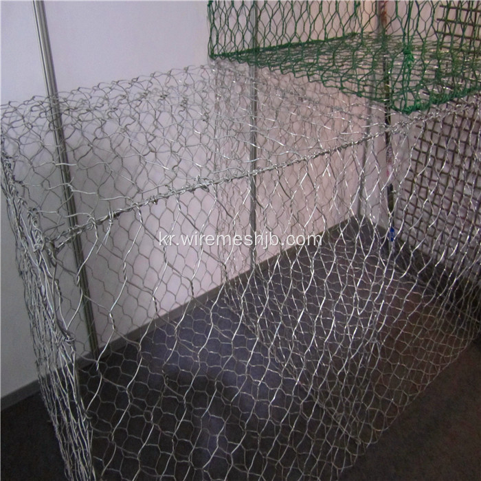 리버 사이드 보호를위한 2.7mm Galvanized Gabin Mesh