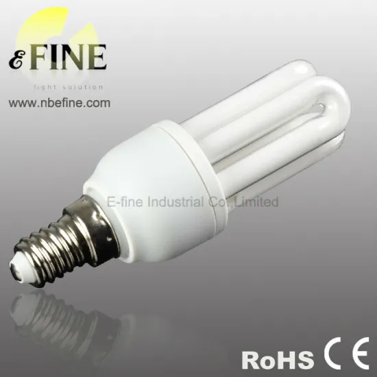 energy saving lamp 3U 11W E14 T2