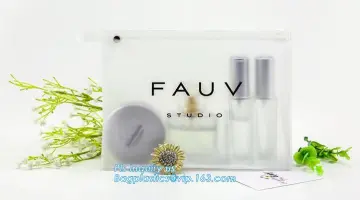 Custom Poly Bags Slider Bags, costomize slider ziplock pvc travel cosmetic bag, Flat Pouch Bag Type Clear PVC Plastic Slider Zip