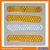 High visibility 43 Glass Beads Traffic Reflector