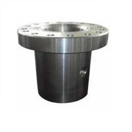 Adapter flange reducing flange exhust flange