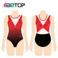 Laraçóis de ginástica de spandex personalizados com strass