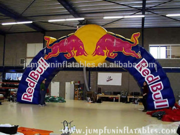 Red Bull Inflatable Arch for events Finish Line Inflatable advertising gate