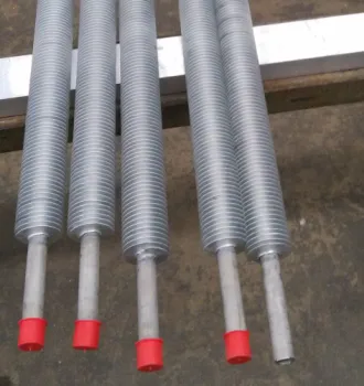 Helicoil Fin Tubes for Pressure Building Vaporizer