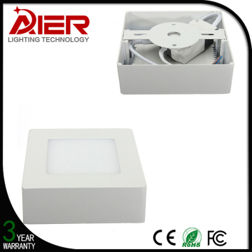 6W suqare surface mounted panel led lighting