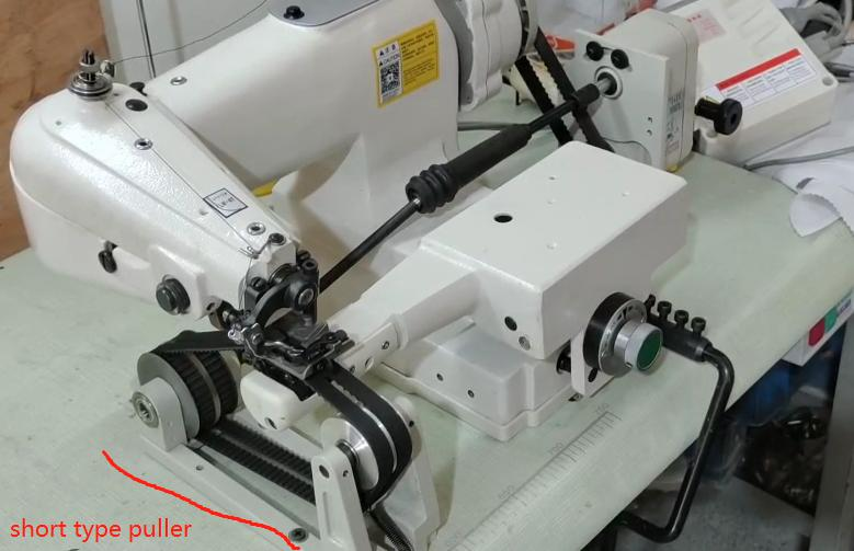 blindstitch sewing machine with puller short type