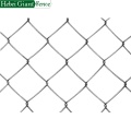 Mudah dipasang PVC diikat Pagar Galvanized Chain Link