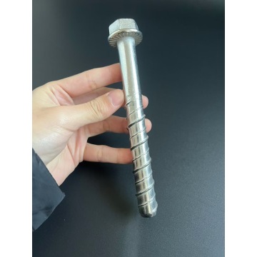 Direct fixing bimetal screw for concrete