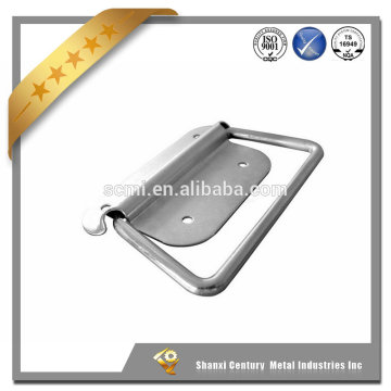 China supplier OEM zinc plated mild steel chest handle