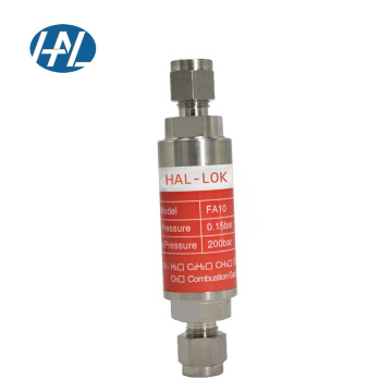 SS316L Flashback Arrestor for Flammable Gas - Ferrule Type 3/4\