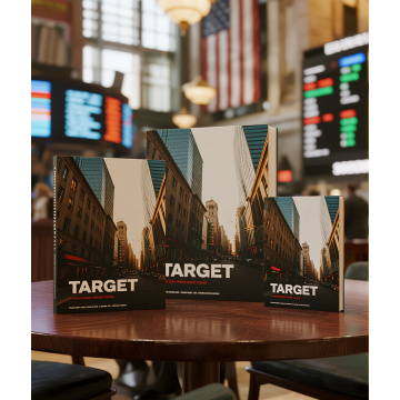 Professional Glue Binding Book for Business Advertising