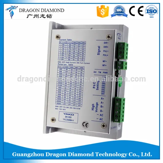 ORIGINAL YAKO Brand Stepper Motor Driver YKC2608M-H CNC Router Motor Driver