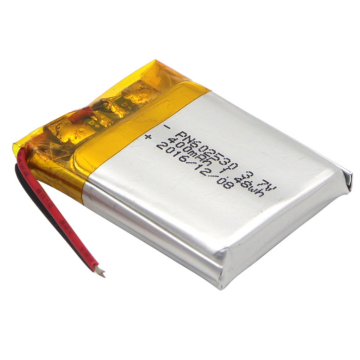 3.7 v bateria de 400 mAh lipo para fone de ouvido bluetooth (lp2x3t6)