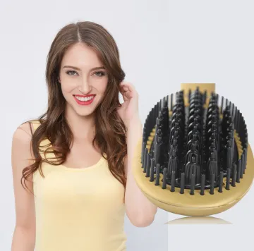 Fast Hair Straightener Hairbrush