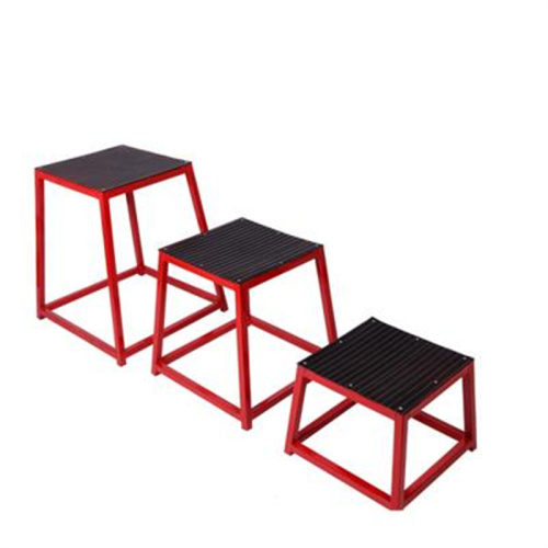 Set kotak plyometric keluli stackable