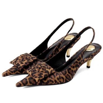 Women's floral pattern stiletto heels