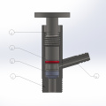 G3/4 externes Fadenbier -Probenahmeventil