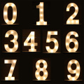 LED Number Lights Light Signs