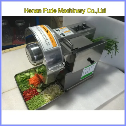 Vegetable cutting machine