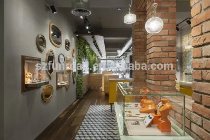 Jewelry shop wood commercial furniture/fixture/fitting designs for diamond store decoration