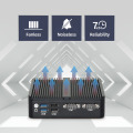 PC Mini Paparan Triple Industri Fanless