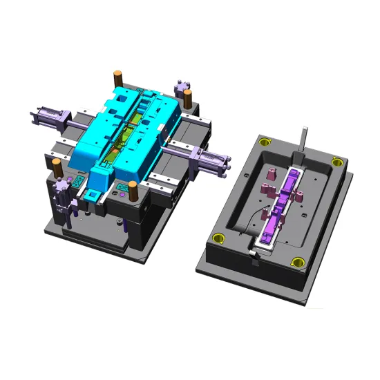 Vehicle Mould cooling radiator plastic tank mould