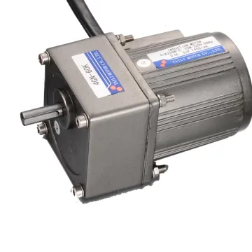 25W 110V 1PH Asynchronous AC Induction Motor with Gear Reducer