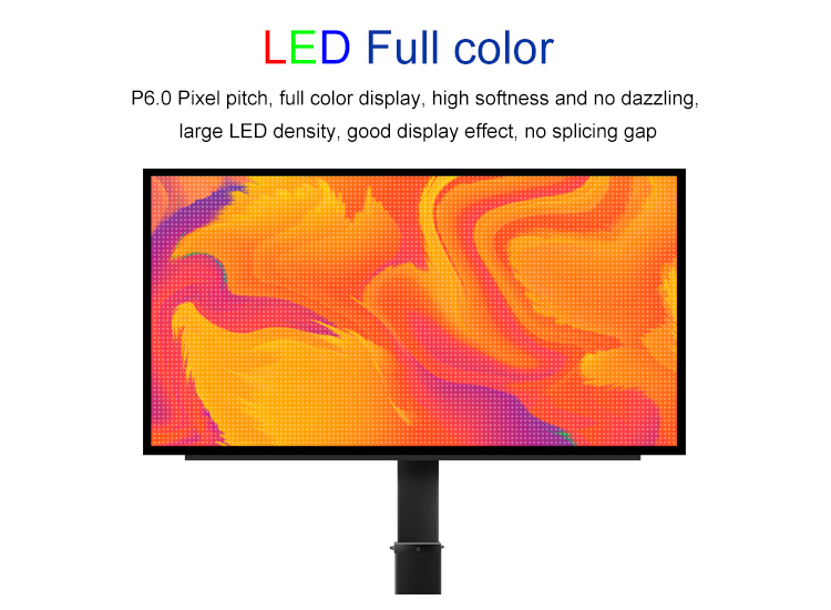 customized outdoor floor standing LED Screen