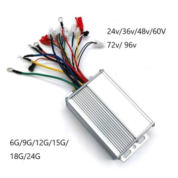 Controlador de motor BLDC al por mayor para scooters y vehículos eléctricos (onda sinusoidal de 24V/48V)