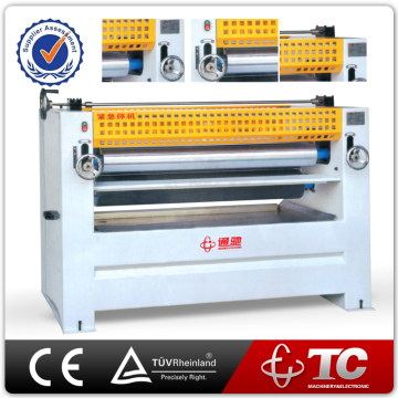 Woodworking glue spreading machine