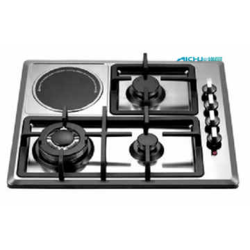 4 queimadores Faber Slim Gas And Electric Cooktop