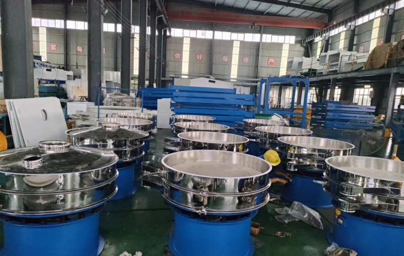 Cassava Garri Processing Machine: Vibrating Sieve Shaker for Liquid/Solid/Granule/Powder Sieving