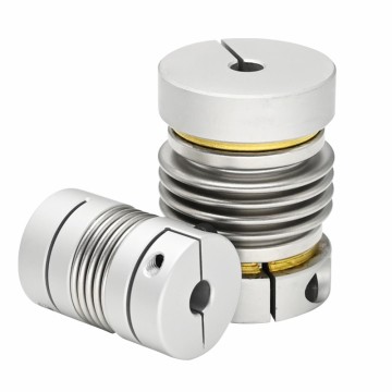 Hot Selling Helical Rotex Miniature Clamp Flexible Bellows Shaft Coupling